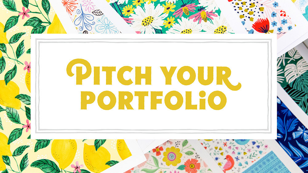Pitch Your Portfolio: An online course for surface designers