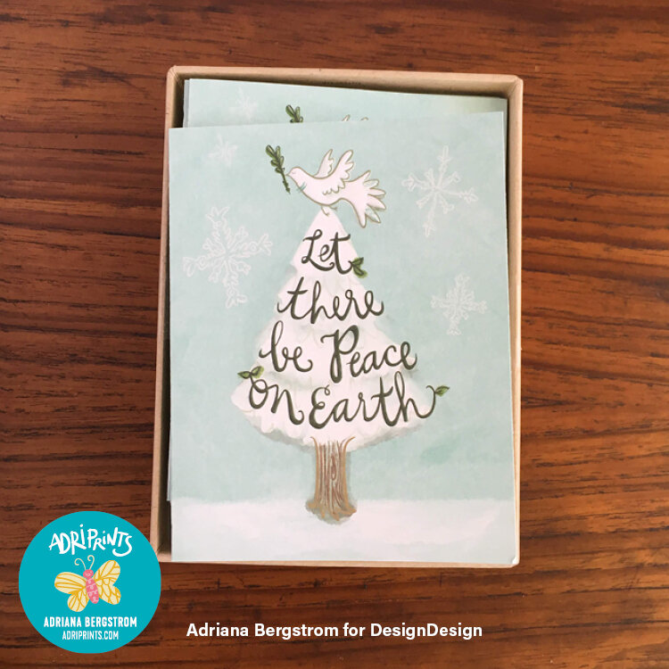 Greeting card design by Adriana Hernandez Bergstrom