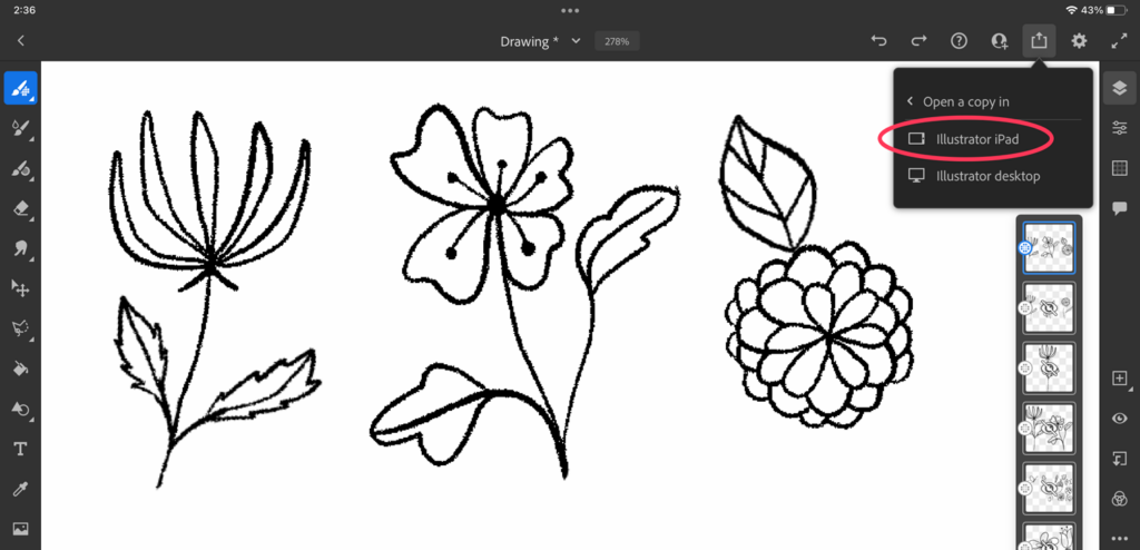 Adobe Fresco vs. Illustrator: Vector Drawing on the iPad | Sketch Design Repeat