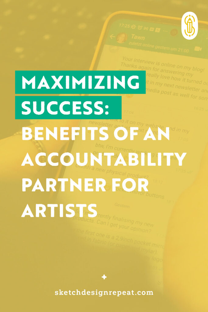 The Benefits of an Accountability Partner as an Artist | Sketch Design Repeat