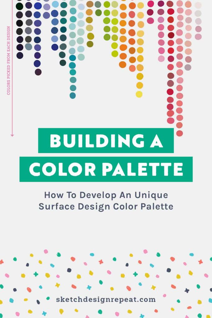 Building a Surface Design Color Palette | Sketch Design Repeat