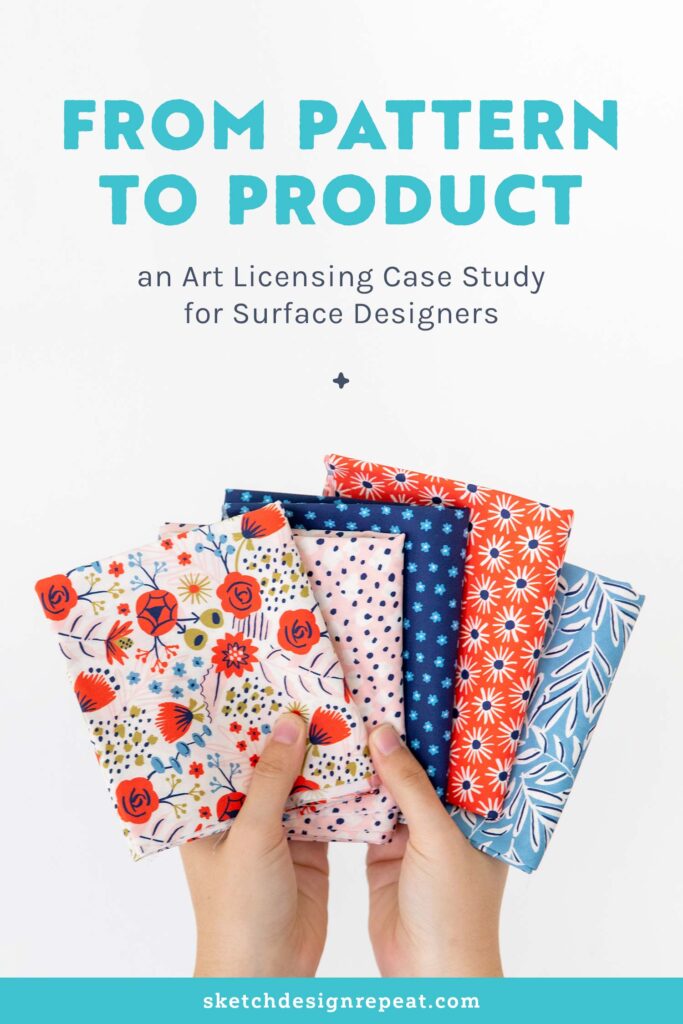 From Pattern to Product: Art Licensing Case Study | Sketch Design Repeat