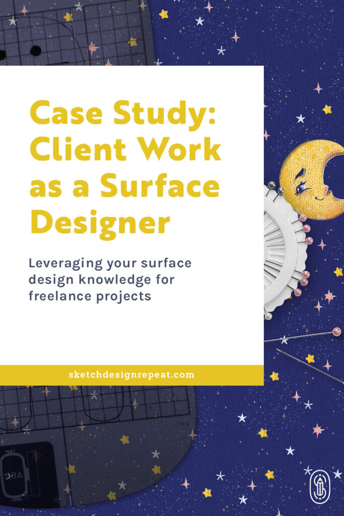 Surface Design Case Study: Freelance Projects | Sketch Design Repeat