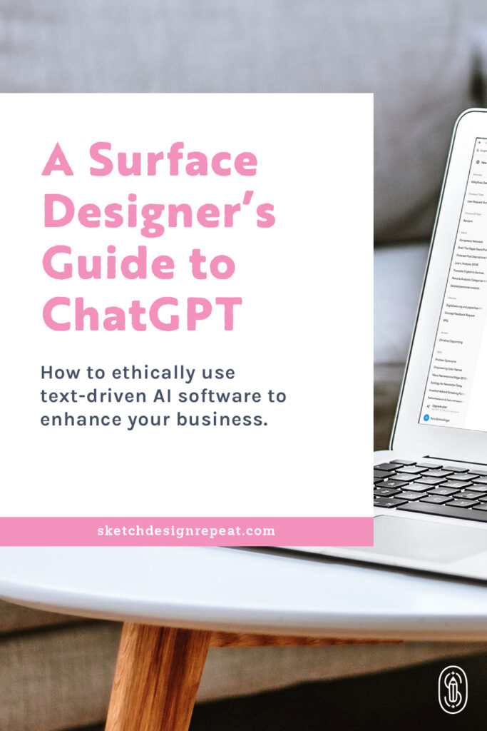 ChatGPT for Surface Designers: How to Use It Effectively & Ethically | Sketch Design Repeat